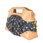 Louis Vuitton Louis Vuitton Black Monogram Multicolor Canvas Judy MM