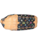 Louis Vuitton Louis Vuitton Black Monogram Multicolor Canvas Greta