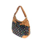 Louis Vuitton Louis Vuitton Black Monogram Multicolor Canvas Greta