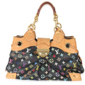 Louis Vuitton Louis Vuitton Black Monogram Multicolor Canvas Ursula GM