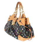 Louis Vuitton Louis Vuitton Black Monogram Multicolor Canvas Ursula GM