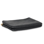 Louis Vuitton Louis Vuitton Black Empreinte Double Zip Pochette