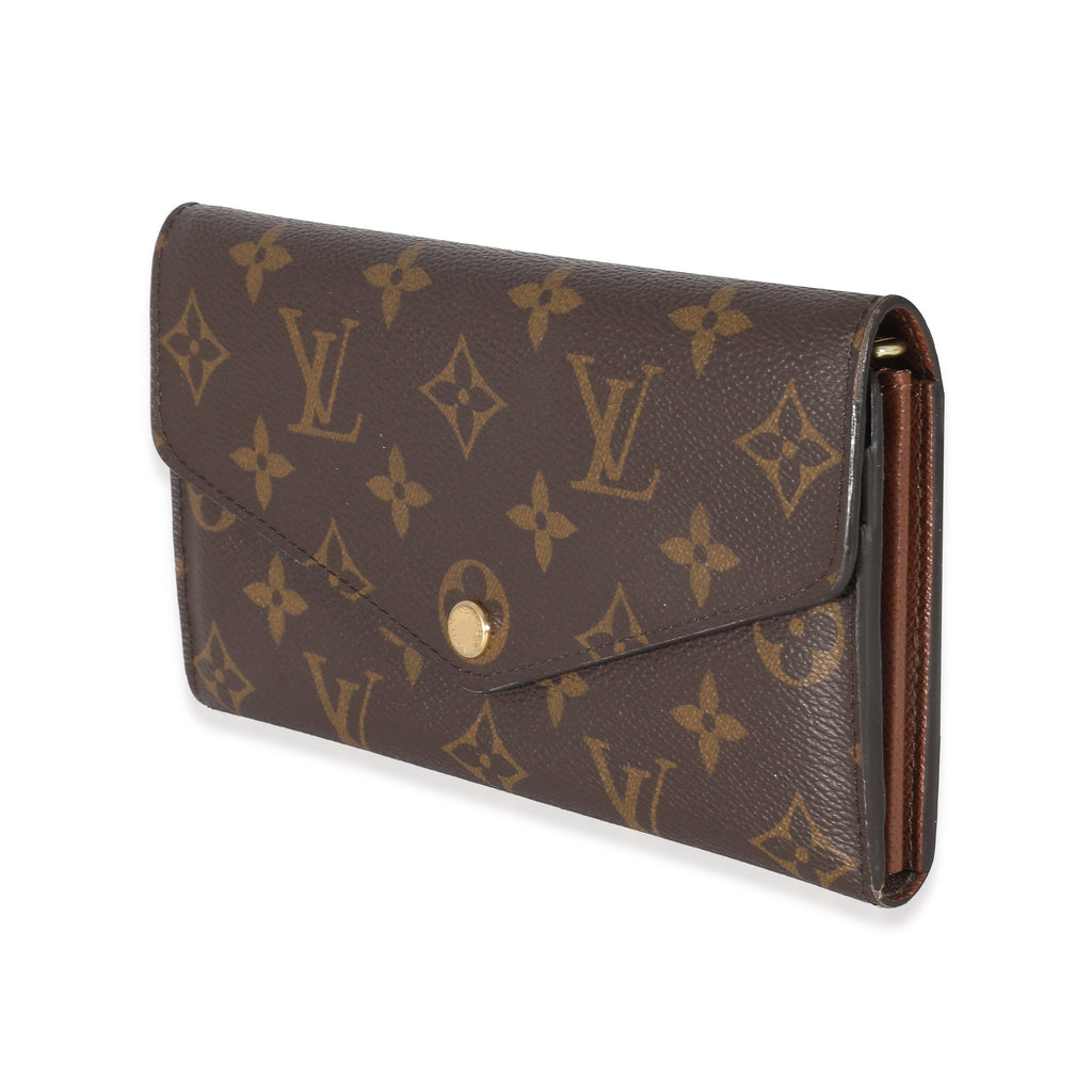 Louis Vuitton Louis Vuitton Monogram Canvas Sarah Wallet