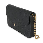 Louis Vuitton Louis Vuitton Black Monogram Empreinte Felicie Pochette