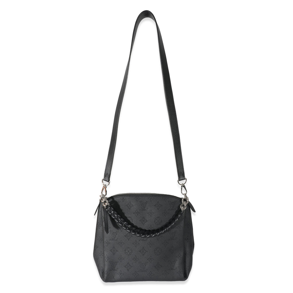 Louis Vuitton Louis Vuitton Black Mahina Babylone Chain BB