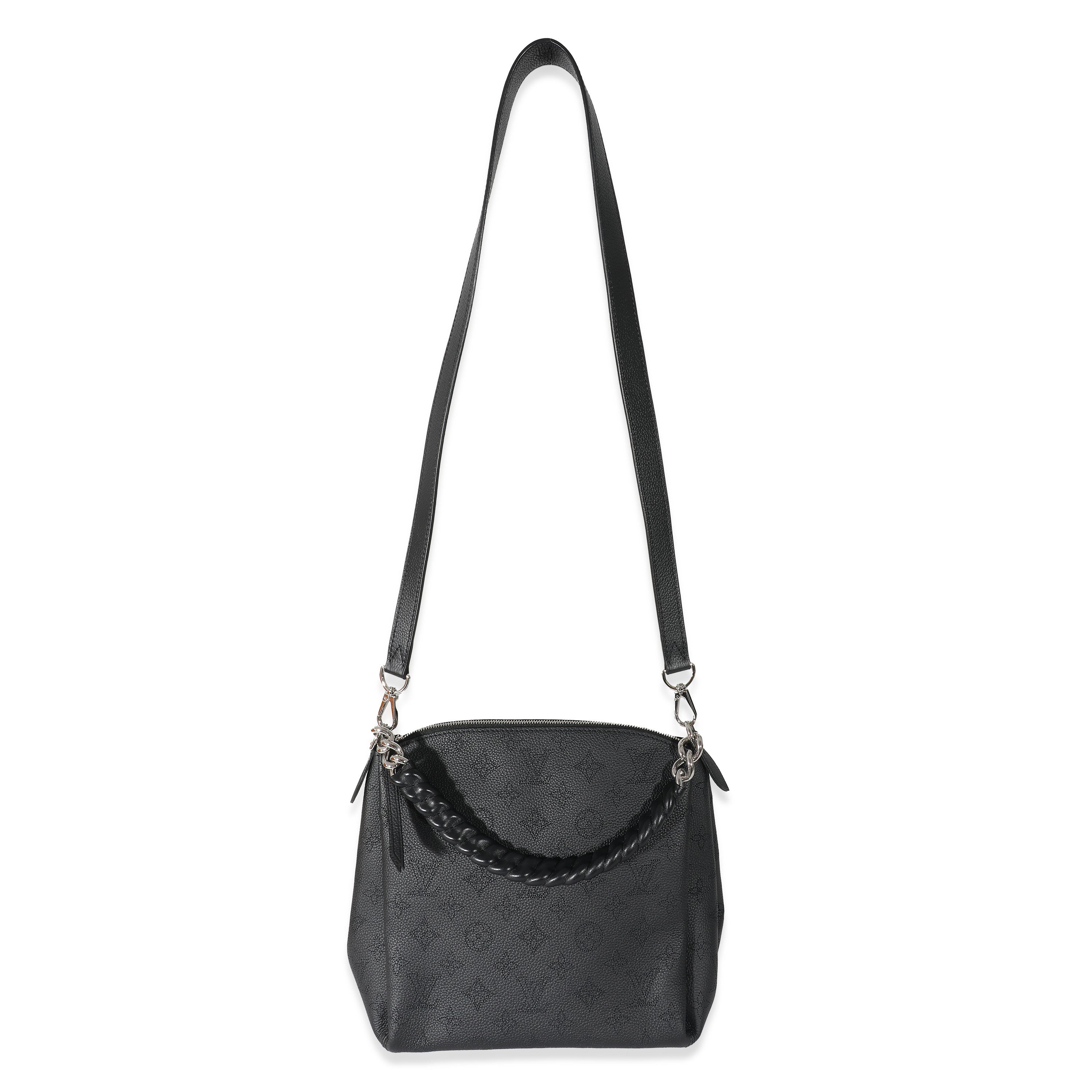 Louis Vuitton Louis Vuitton Black Mahina Babylone Chain BB