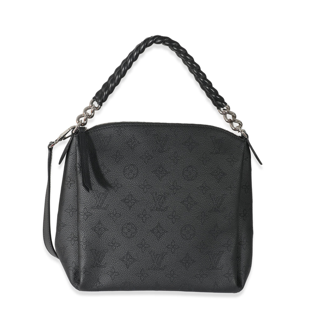 Louis Vuitton Louis Vuitton Black Mahina Babylone Chain BB