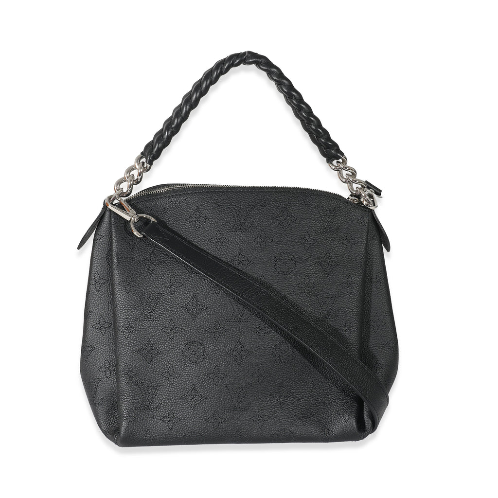 Louis Vuitton Louis Vuitton Black Mahina Babylone Chain BB