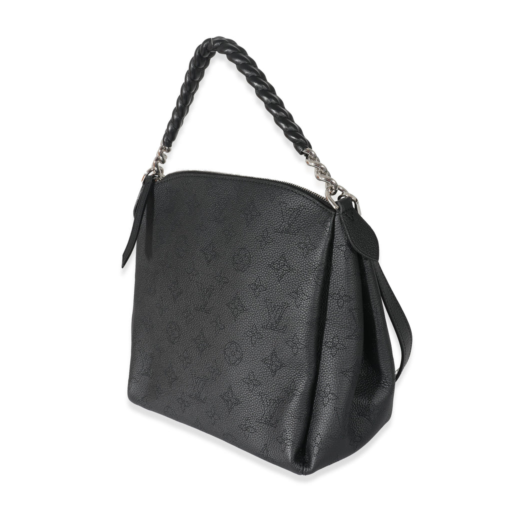 Louis Vuitton Louis Vuitton Black Mahina Babylone Chain BB
