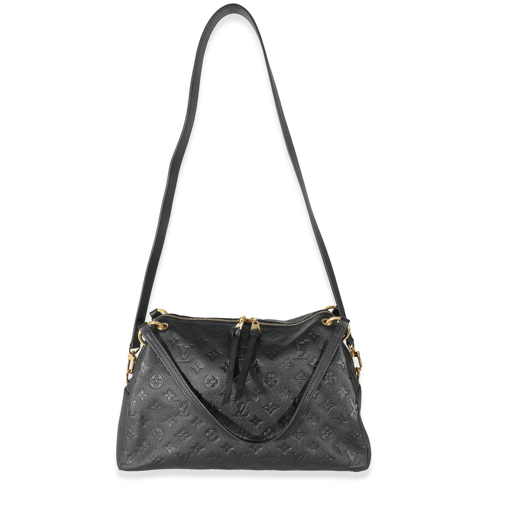 Louis Vuitton Louis Vuitton Black Empreinte Ponthieu PM