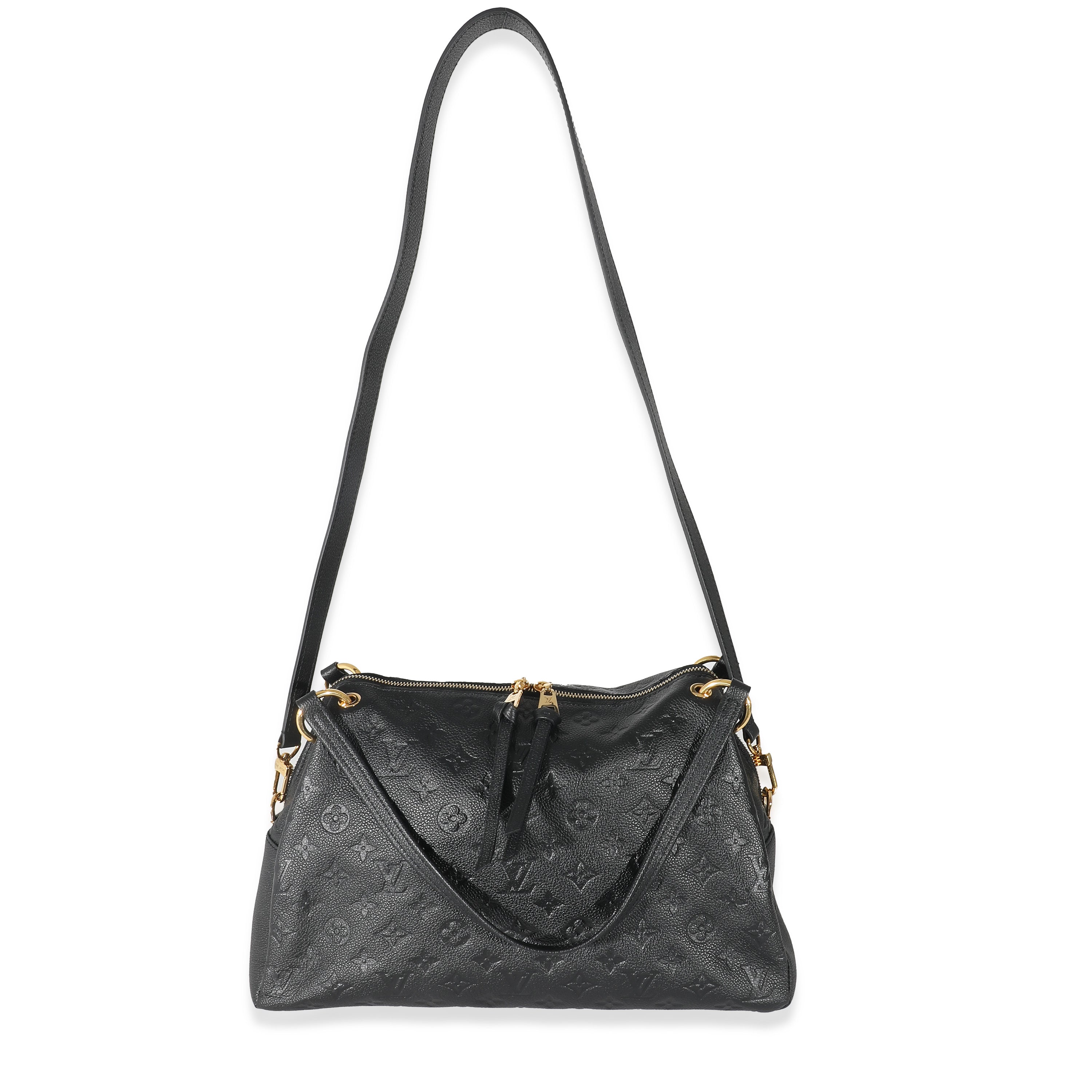 Louis Vuitton Louis Vuitton Black Empreinte Ponthieu PM