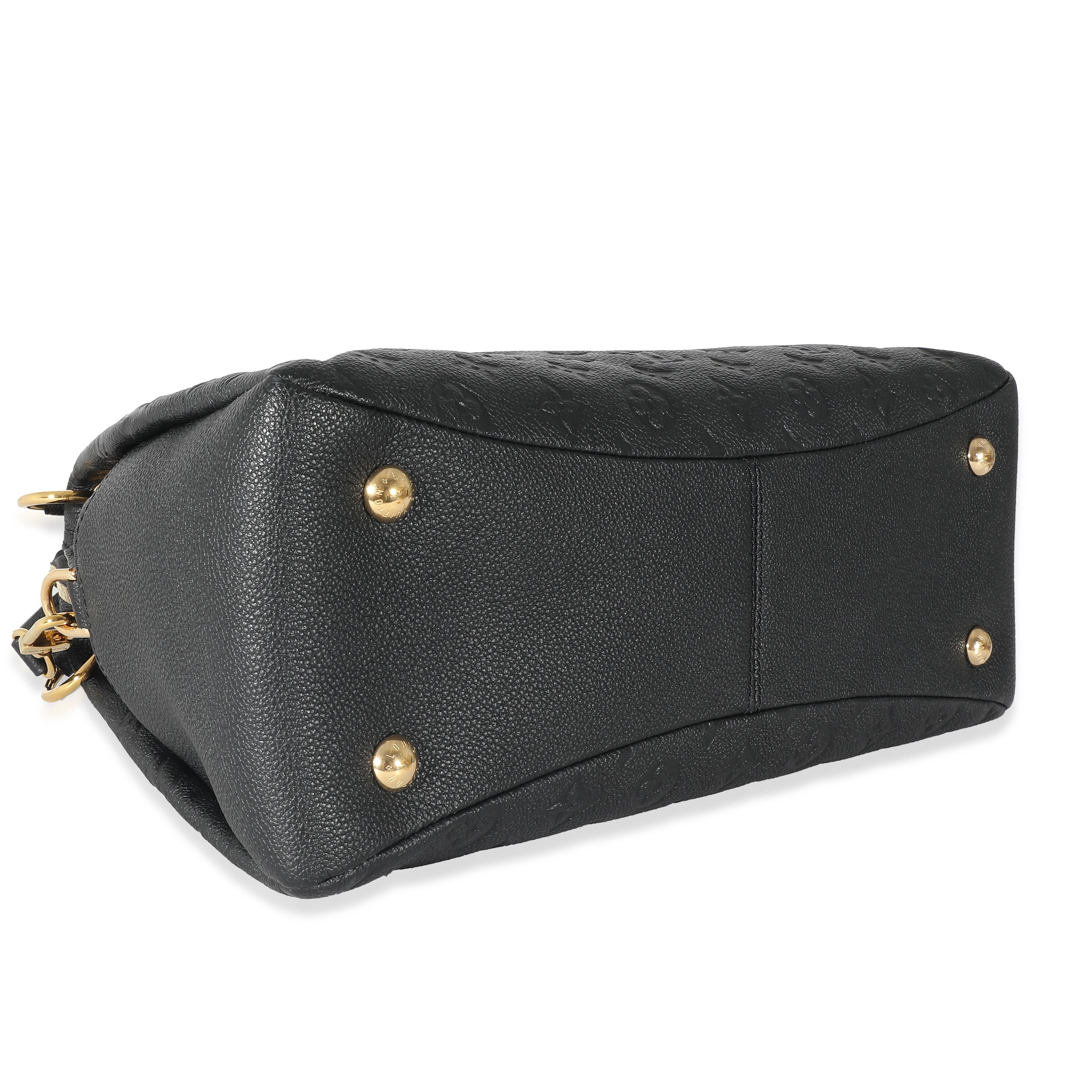 Louis Vuitton Louis Vuitton Black Empreinte Ponthieu PM
