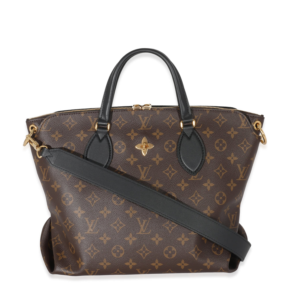 Louis Vuitton Louis Vuitton Monogram Canvas Flower Zipped Tote