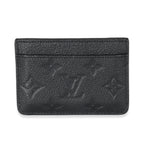 Louis Vuitton Louis Vuitton Black Empreinte Card Holder