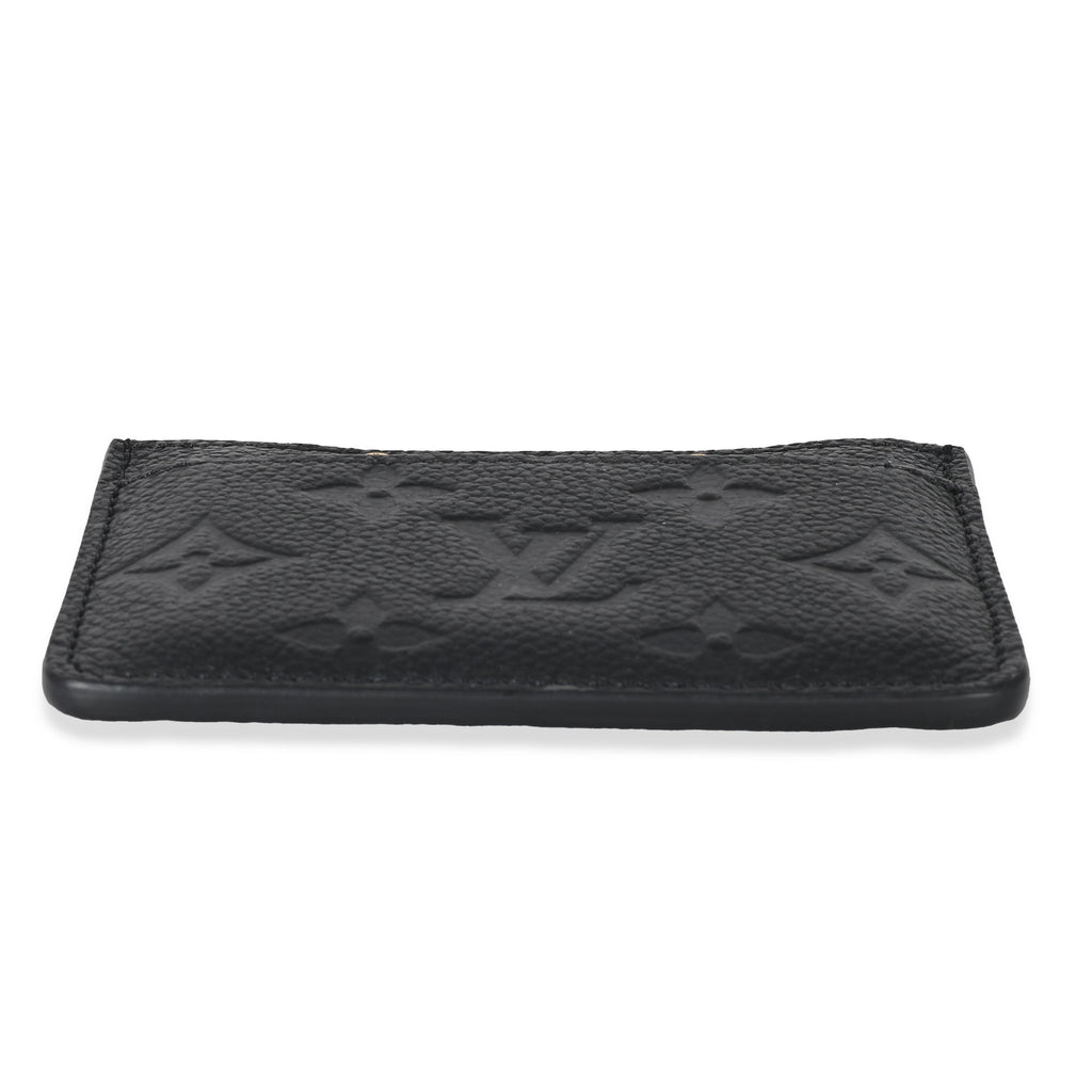 Louis Vuitton Louis Vuitton Black Empreinte Card Holder