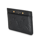 Louis Vuitton Louis Vuitton Black Empreinte Card Holder