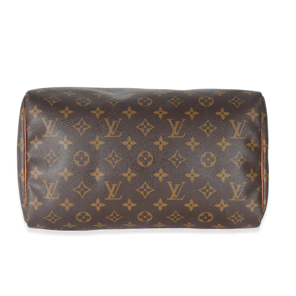 Louis Vuitton Louis Vuitton Monogram Canvas Speedy 30