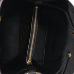 Louis Vuitton Louis Vuitton Monogram Canvas Black Leather NéoNoé MM