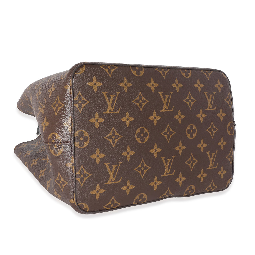 Louis Vuitton Louis Vuitton Monogram Canvas Black Leather NéoNoé MM