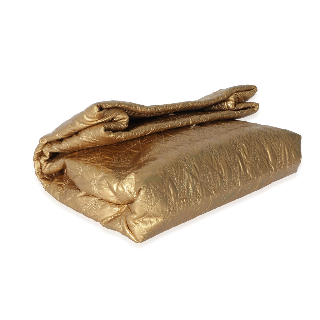 Louis Vuitton Louis Vuitton Gold Jacquard Quilted Monogram Limelight PM Clutch