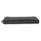 Louis Vuitton Louis Vuitton Black Monogram Empreinte Clemence Wallet