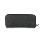 Louis Vuitton Louis Vuitton Black Monogram Empreinte Clemence Wallet