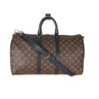 Louis Vuitton Louis Vuitton Monogram Macassar Canvas Keepall Bandoulière 45