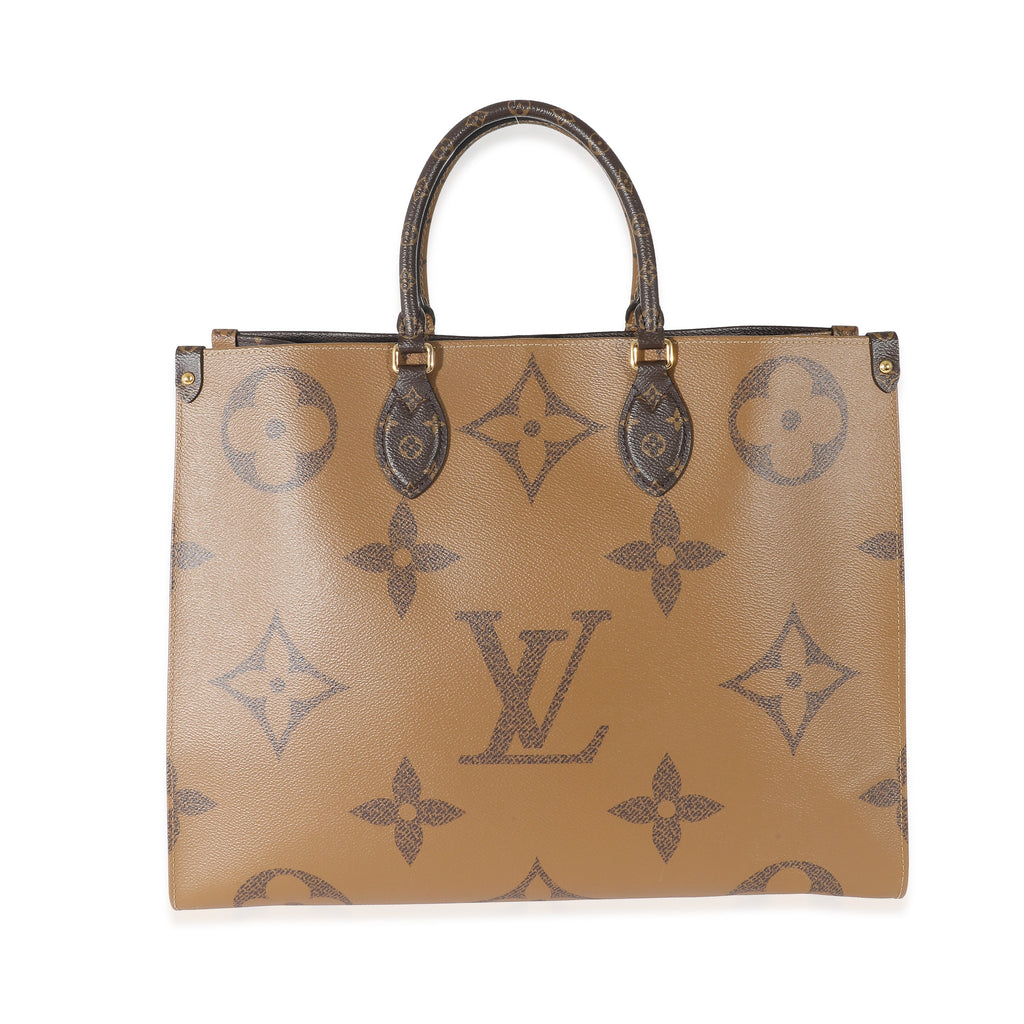 Louis Vuitton Louis Vuitton Giant Monogram Reverse Canvas Onthego GM