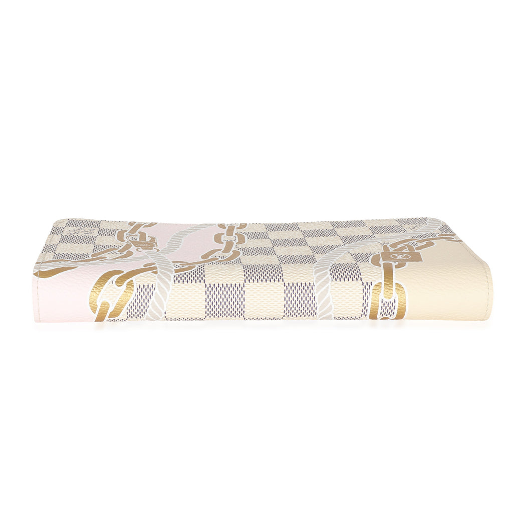 Louis Vuitton Louis Vuitton Damier Azur Canvas Nautical Zippy Wallet