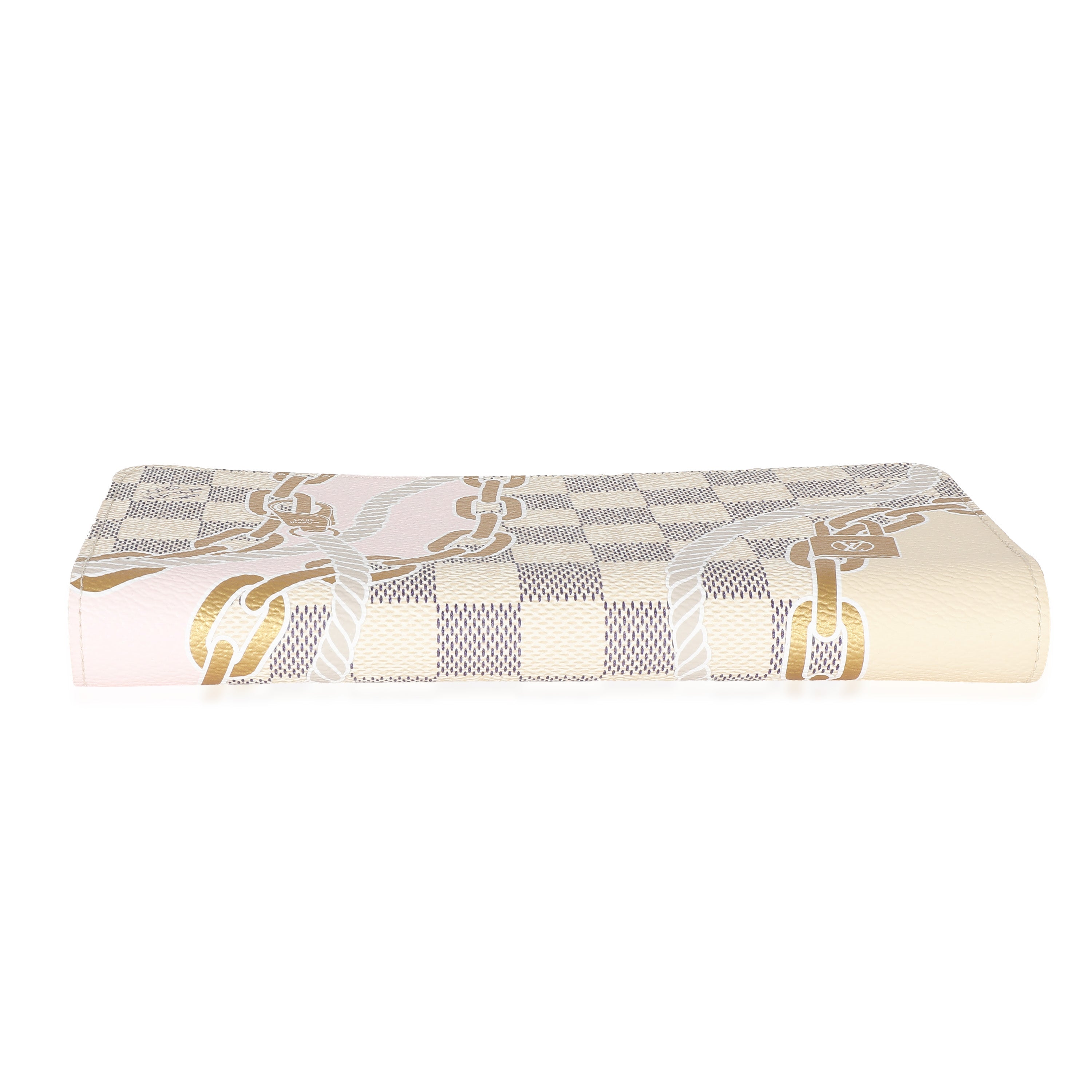 Louis Vuitton Louis Vuitton Damier Azur Canvas Nautical Zippy Wallet