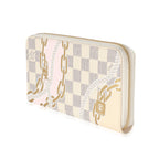 Louis Vuitton Louis Vuitton Damier Azur Canvas Nautical Zippy Wallet