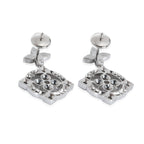 Louis Vuitton Dentelle Earrings in 18K White Gold 0.80 Ctw