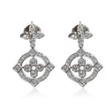 Louis Vuitton Dentelle Earrings in 18K White Gold 0.80 Ctw