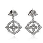 Louis Vuitton Dentelle Earrings in 18K White Gold 0.80 Ctw