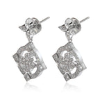 Louis Vuitton Dentelle Earrings in 18K White Gold 0.80 Ctw