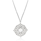Louis Vuitton Louis Vuitton Dentelle Necklace in 18K White Gold 1.1 CTW