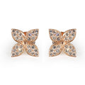 Louis Vuitton Louis Vuitton Star Blossom Earrings in 18K Rose Gold 0.4 CTW