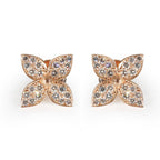 Louis Vuitton Louis Vuitton Star Blossom Earrings in 18K Rose Gold 0.4 CTW