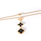 Louis Vuitton Louis Vuitton Color Blossom Necklace in 18K Yellow Gold 0.02 CTW
