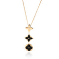 Louis Vuitton Louis Vuitton Color Blossom Necklace in 18K Yellow Gold 0.02 CTW