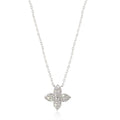Louis Vuitton Louis Vuitton Idylle Blossom Necklace in 18k White Gold 0.2 CTW