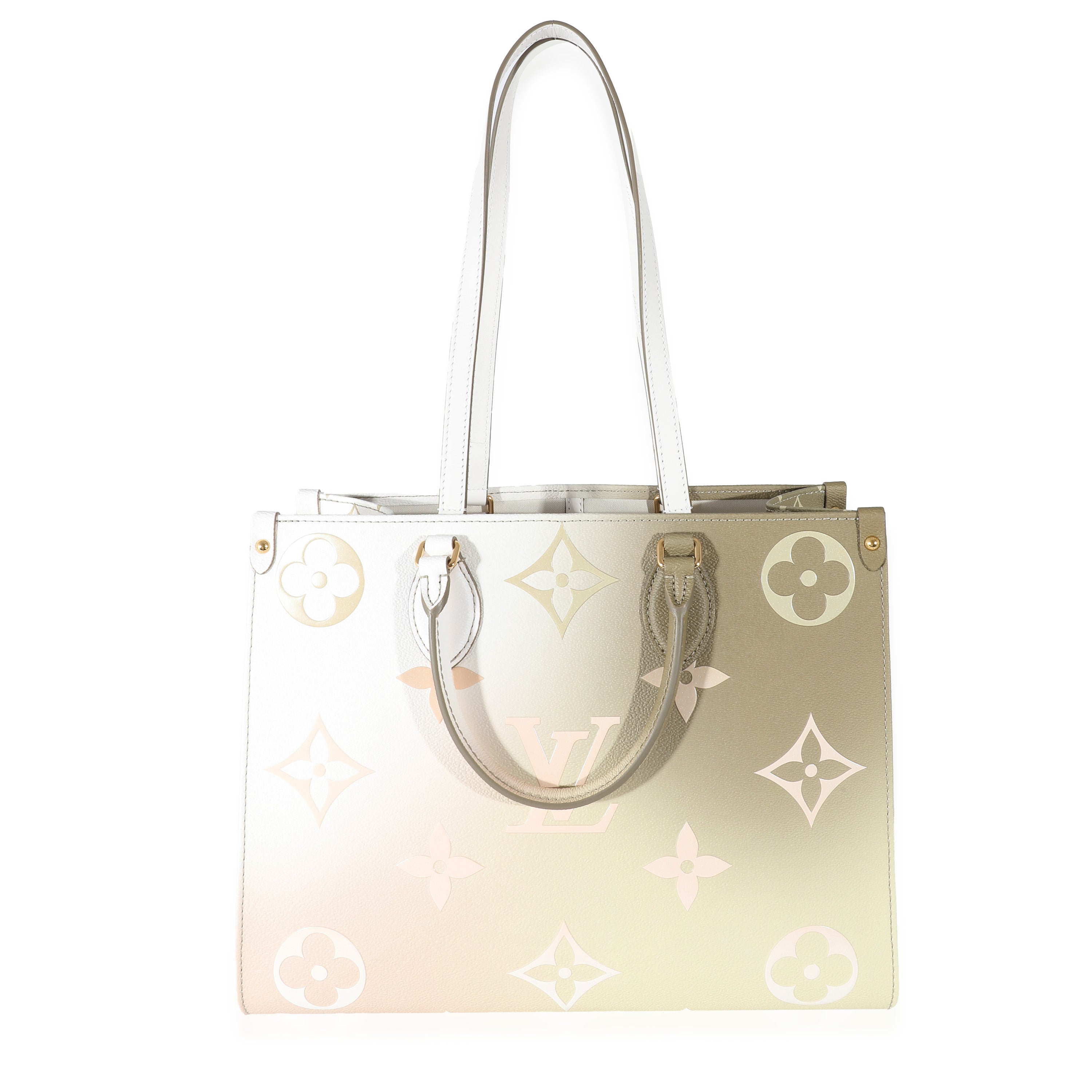 Louis Vuitton Louis Vuitton Monogram Sunset Khaki Canvas Onthego MM
