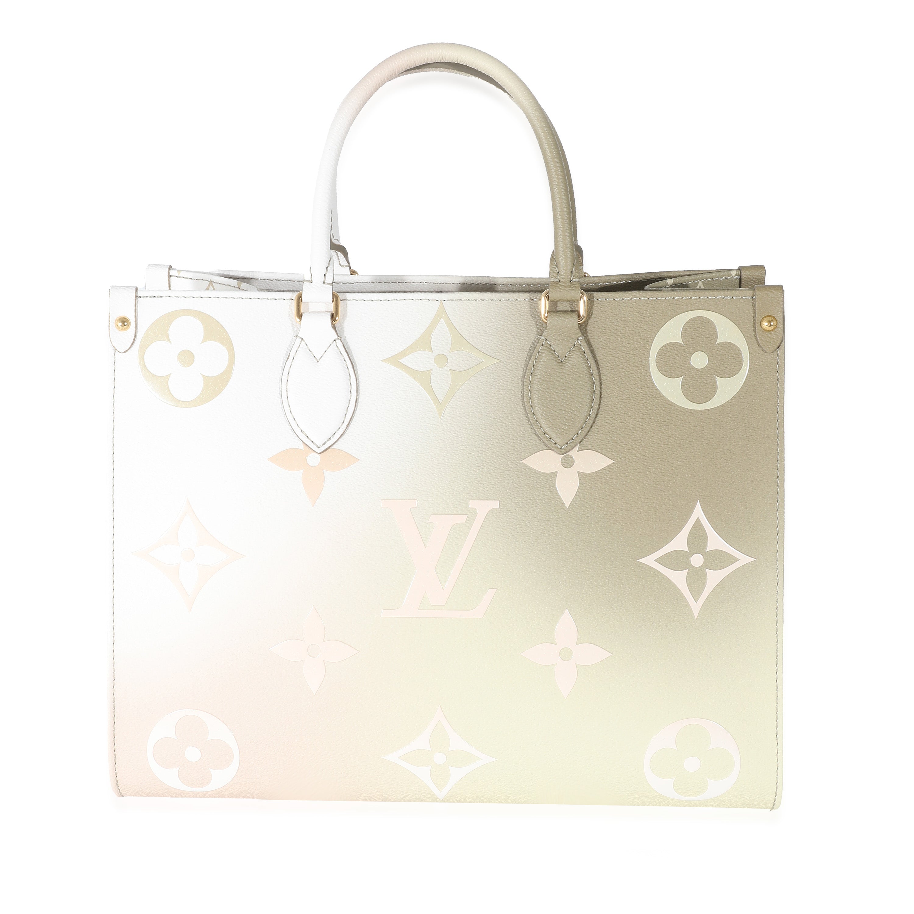Louis Vuitton Louis Vuitton Monogram Sunset Khaki Canvas Onthego MM