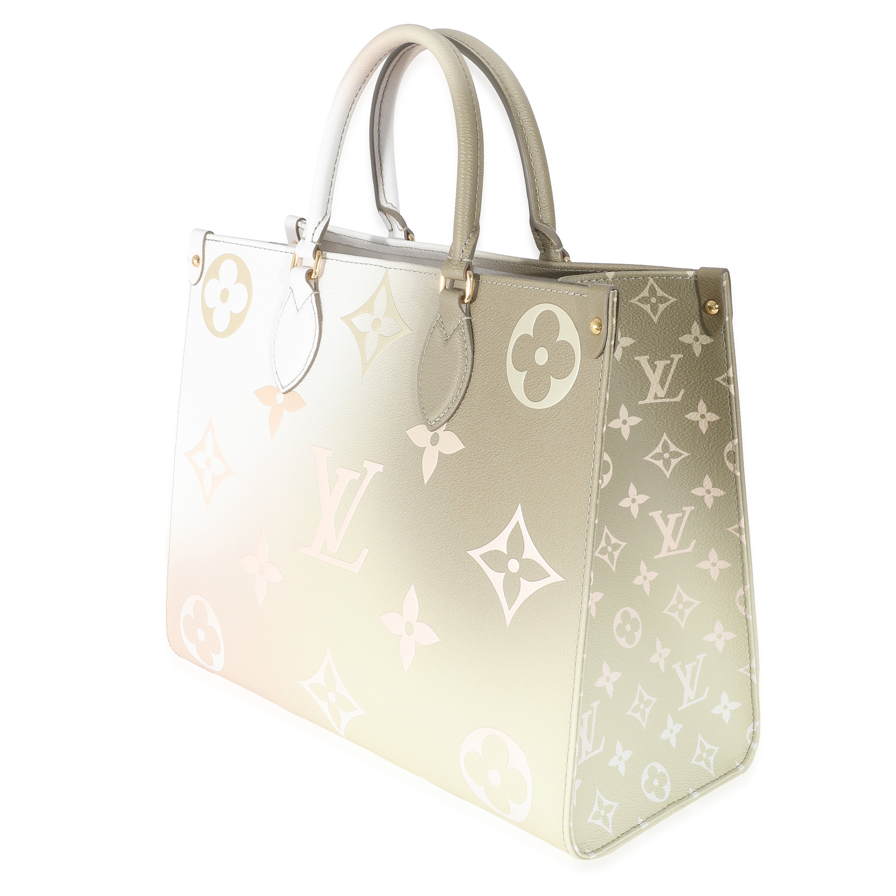 Louis Vuitton Louis Vuitton Monogram Sunset Khaki Canvas Onthego MM