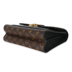 Louis Vuitton Louis Vuitton Black Taurillon Monogram Canvas Victoire Chain Bag