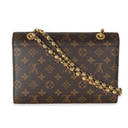 Louis Vuitton Louis Vuitton Black Taurillon Monogram Canvas Victoire Chain Bag