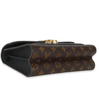 Louis Vuitton Louis Vuitton Black Taurillon Monogram Canvas Victoire Chain Bag