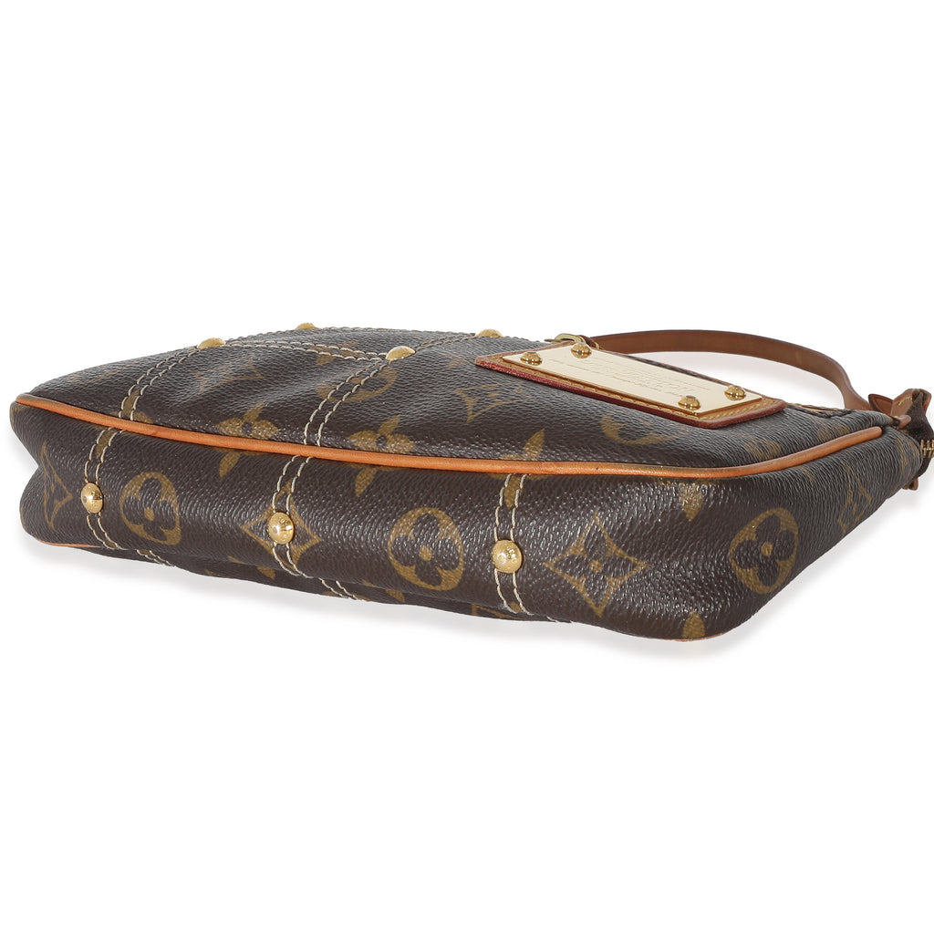 Louis Vuitton Louis Vuitton Monogram Canvas Riveting Pochette