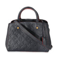 Louis Vuitton Louis Vuitton Marine Rouge Monogram Empreinte Montaigne BB
