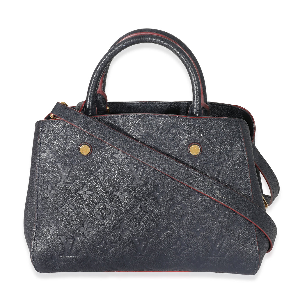 Louis Vuitton Louis Vuitton Marine Rouge Monogram Empreinte Montaigne BB